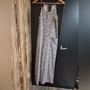 Stylish Black and White Jumpsuit